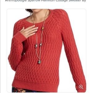 Sparrow Hamilton Sweater Anthropologie XS